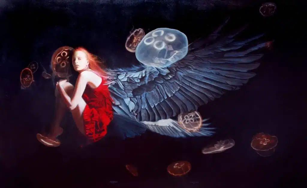 Anatomia comparada III.oleo sobre tela. 140 x 227 cm 11zon