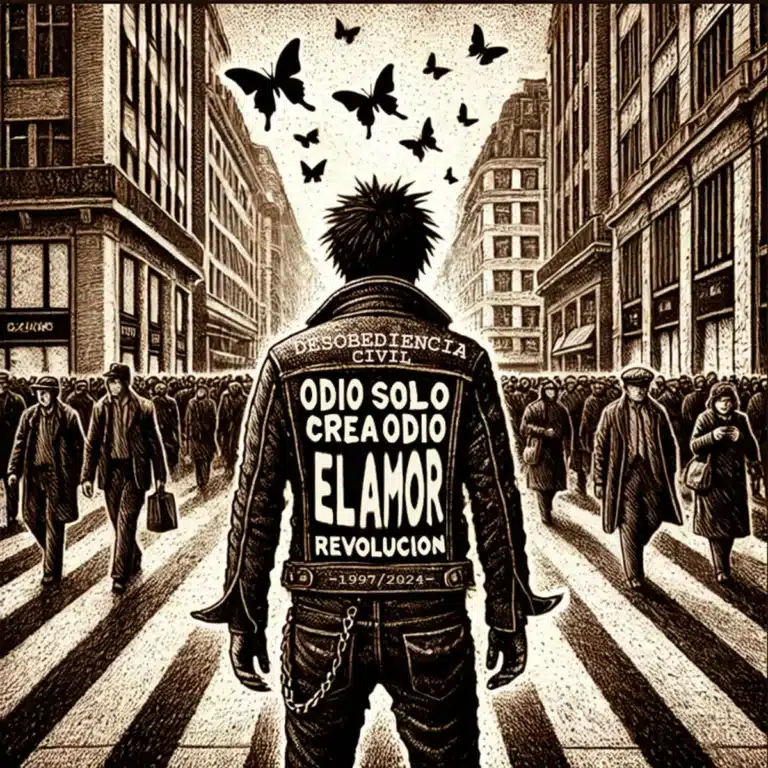 Anarco punk, desobediencia civil