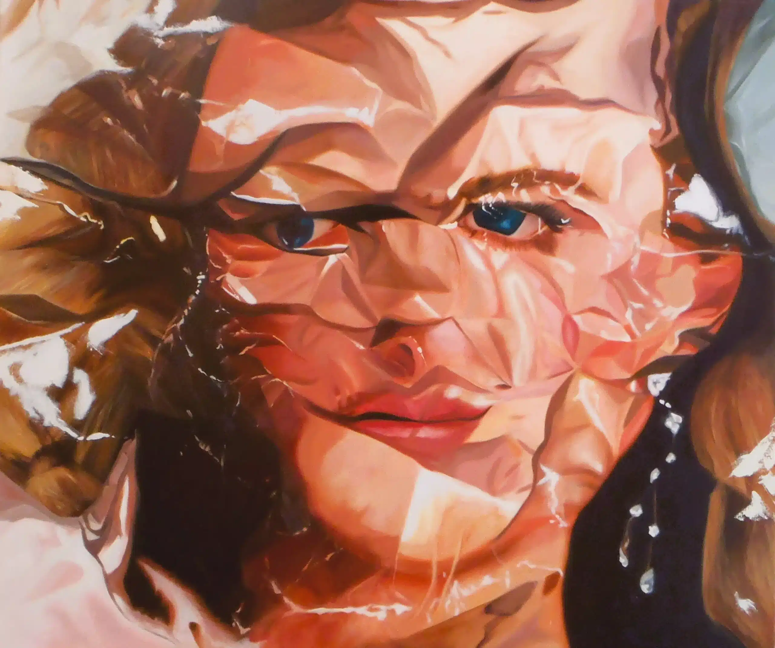 Dior - oleo sobre tela 130cmx110cm Violeta Esparza (2013)