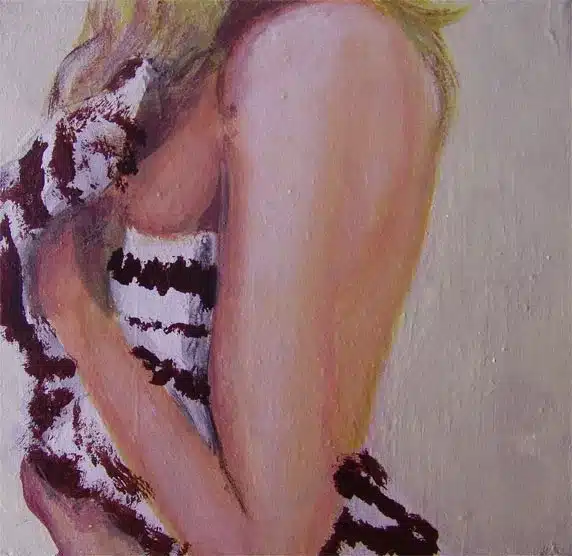 De la serie percepciones del ser 2 - 10cmx10cm, Violeta Esparza (2006)