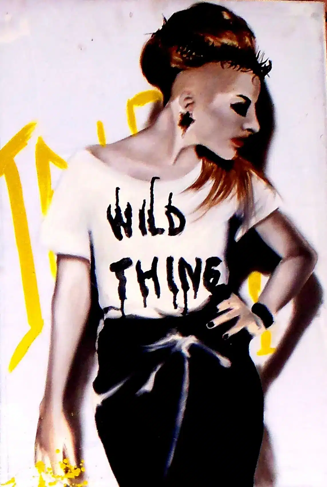 Wild - oleo sobre lienzo70x90cm, Violeta Esparza (2009)